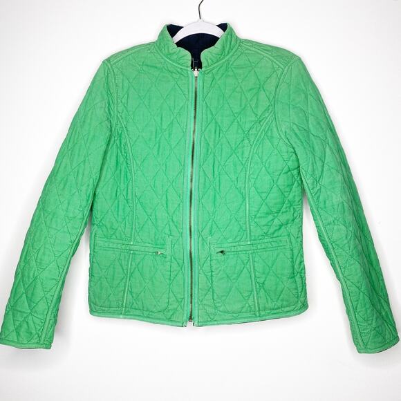 Charter Club Corduroy Reversible Quilted Jacket - Picture 1 of 6